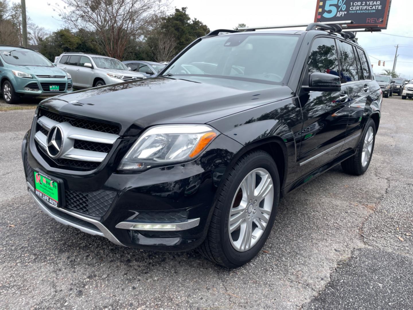 2015 BLACK MERCEDES-BENZ GLK 350 (WDCGG5HBXFG) with an 3.5L engine, Automatic transmission, located at 5103 Dorchester Rd., Charleston, SC, 29418-5607, (843) 767-1122, 36.245171, -115.228050 - Photo#2